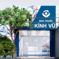 Phương án thiết kế nội thất nhà thuốc kết hợp phòng khám Kính Vũ